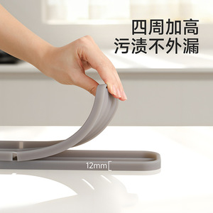 FaSoLa Pot Lid Mat Silicone Heat Insulation Multifunctional Countertop Placement Kitchen Storage - Product Image 3