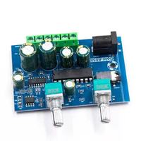 Carte d'amplification audio numérique miniature 2.1 trois canaux Super Bass 12V Classe D Gold-A058