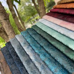 Tissu <span class=keywords><strong>de</strong></span> luxe <span class=keywords><strong>100</strong></span>% polyester velours hollandais ripstop tricot léger imperméable résistant aux déchirures pour canapés et fauteuils, idéal pour les chambres <span class=keywords><strong>de</strong></span> filles - Product Image 3