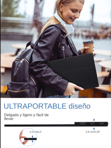 17.3 pulgadas 1080P IPS pantalla monitor portátil para computadora portátil <span class=keywords><strong>PC</strong></span> <span class=keywords><strong>MAC</strong></span> teléfono PS4 incluyen cubierta inteligente - Product Image 3