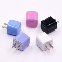 Cargador de Pared para Teléfono con Cable, Tipo C, 20W, Carga Rápida, Mini, Portátil, para Cubos de Hielo Pequeños, Nuevo, en Tendencia, Gran Venta, Enchufe Estadounidense, para iPhone