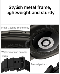 2026 HD17 Air Ultra Thin Smart Watch 1.73-inch AMOLED Display BT Call Heart Rate Monitor IP68 Waterproof Fitness Tracker for Men - Product Image 4
