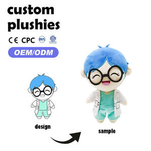 دمى محشوة عالية الجودة مصنوعة حسب الطلب من القطن PP، ألعاب ناعمة محشوة بتصميم مميز، هدايا ترويجية - Product Image 4