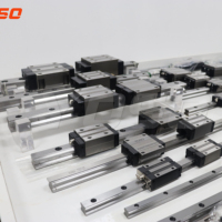 Système de rail de guidage linéaire industriel pour machines CNC : mouvement fluide et performances durables