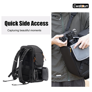 <span class=keywords><strong>Sac</strong></span> <span class=keywords><strong>à</strong></span> <span class=keywords><strong>dos</strong></span> de photographie multifonctionnel pour la <span class=keywords><strong>randonnée</strong></span> en plein air, avec support pour trépied, étui rigide imperméable pour <span class=keywords><strong>appareil</strong></span> <span class=keywords><strong>photo</strong></span> de grande taille - Product Image 4