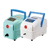 Pompe aérateur en plastique écologique modèle classique à double usage Oxygénateur moderne rechargeable au lithium pour poissons et aquariums Accessoires
