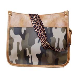 2022 Nieuwe Retro Lederen Messenger <span class=keywords><strong>Bag</strong></span> Luipaard Print Koe Print Schoudertas Mode Tas Voor Vrouwen Meisje - Product Image 4