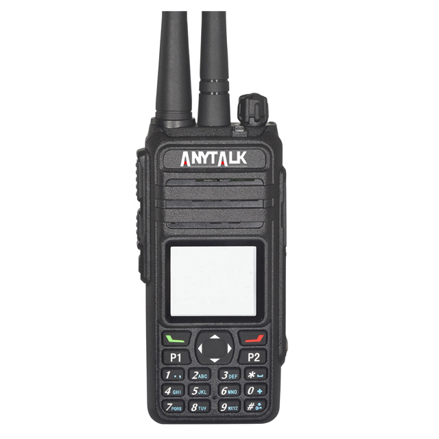 Anytalk PoC IP Radio SE800D Dual Mode Analog DMR Walkie Talkie 4G LTE WCDMA GSM SIM Card Two Way Radio With GPS and SOS Function