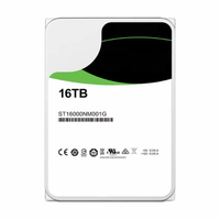 Nuevo Disco Duro Mecánico NAS Empresarial de Helio de 16 TB con Capacidad de 16 TB, SATA 6 Gb/s, Modelo ST16000NM000J ST16000NM001G