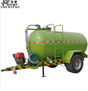 Grande capacità 5T singolo-e due-asse serbatoio di acqua rimorchio universale per il paesaggio per uso del camion - Product Image 1