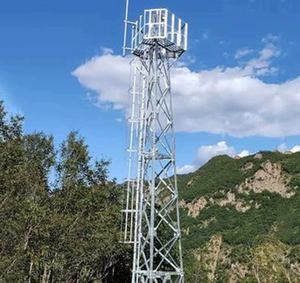 Torre de Vigilância de Aço Personalizável à Prova de Fogo Galvanização a Quente 3-pés/4-pés 35m 100ft Monitoramento de Alerta de Incêndio Florestal 50 Anos - Product Image 3