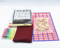 Taizhou chanceux jeu jouet bingo machine En Bois Rouge Bingo Puce Ensemble jeu de Bingo