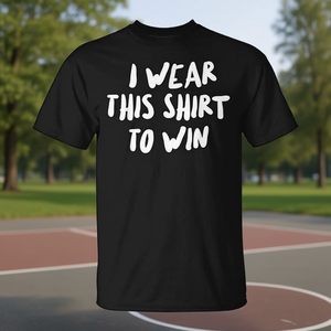 Uso esta camiseta para ganar, camiseta informal para hombre, camiseta Trash Talk Tee - Product Image 3