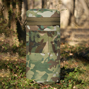 Pochette multifonctionnelle pour bouteille d'eau tactique, camouflage, étanche, porte-bouteille de sport en plein air, sac d'accessoires léger - Product Image 3