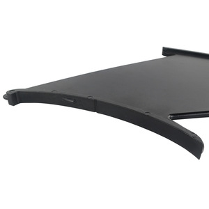 Subaru <b>Rear</b> <b>Spoiler</b> Wing 259mm Black ABS Trunk Lip For STI Sedan 2011-14 - Product Image 2