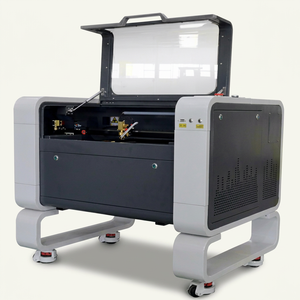 Machine de découpe et gravure au laser CO2 BY‑4060 80W 400 à 600 mm pour bois, acrylique, cuir et matériaux non métalliques - Product Image 1