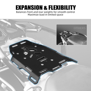 Niceckc portapacchi posteriore in alluminio per moto <span class=keywords><strong>BMW</strong></span> R1250GS 2018-2023 R 1250 GS Adventure 2018-2024 52538564242 - Product Image 4