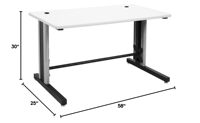 Tables de jeu professionnelles électriques réglables en hauteur Table d'ordinateur Bureau de jeu pour bureau à domicile pour PC