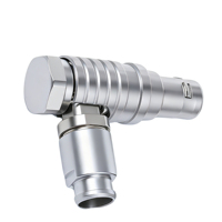 Connecteur BEXKOM en laiton, 2 à 16 broches, mâle, push-pull, verrouillable, blindé EMC, étanche IP50, anti-vibration, anti-corrosion