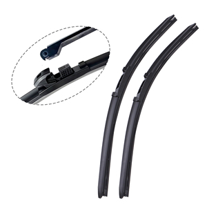 Escobilla Limpiaparabrisas Delantera Premium para <span class=keywords><strong>AUDI</strong></span> <span class=keywords><strong>A4</strong></span> A6 A8 Benz Clase C CLK Seat Exeo/ST, Recubierta de Grafito, Goma Natural Suave HESITE - Product Image 1