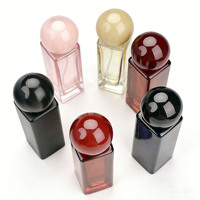 Vente en gros de flacons de parfum portables de luxe personnalisés et rechargeables en verre de 30 ml pour les soins de la peau