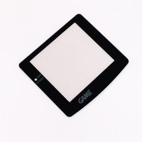 Lentille en verre personnalisée pour écran LCD TFT Gameboy Color GBC de 2,2 pouces à haute luminosité, sa zone d'affichage est plus petite