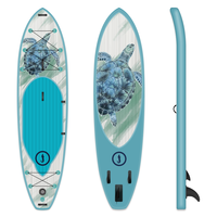 Planche à pagaie gonflable personnalisée de nouvelle conception, tortue pliable en fibre de carbone, planche à pagaie gonflable Isup, planche à pagaie debout