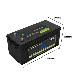 Batterie de camion 12V 120Ah sans entretien pour véhicules lourds, remplacement et réparation - Product Image 2