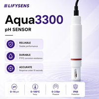 Aqua3300 IP68 Elektroda pH Proses Portabel Industri dengan Kabel Terintegrasi Langsung dan Referensi Gel Polimer PCG untuk Kolam Renang