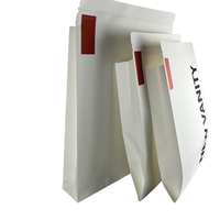 Grand sac de sac de baril en papier kraft marron de qualité supérieure sacs SOS d'expédition d'épicerie biodégradables recyclables et étanches robustes