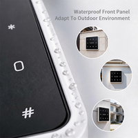Contrôle d'accès par mot de passe RFID, clavier tactile, lecteur de carte d'identité tout-en-un, lecteur NFC intelligent, contrôle d'accès aux portes IP65