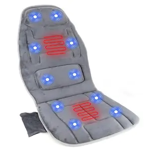 Emoka Popular Electric Back Heated Massage Car Seat Home Office Cushion Car Seat Chair Massager