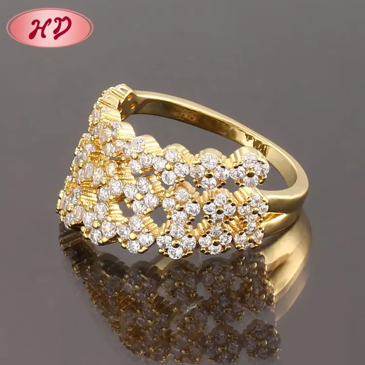 Бесплатный образец ювелирных изделий из Саудовской Аравии 2 г 18K Золотое обручальное кольцо для женщин