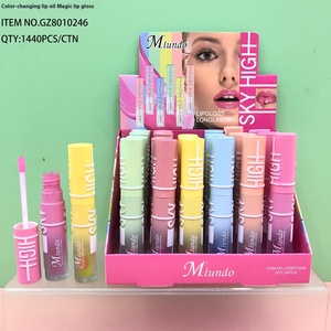 <span class=keywords><strong>Lip</strong></span> <span class=keywords><strong>Gloss</strong></span> Buah Stroberi yang Modis dan Imut, Rasa Buah, Tahan Lama, Melembapkan, Lipstik Pengubah Warna, <span class=keywords><strong>Lip</strong></span> Oil Cair - Product Image 2