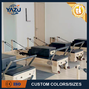 Máquina de Pilates Reformer Profesional de Madera de Roble, Camas de Pilates Reformer con Logotipo Personalizado - Product Image 1
