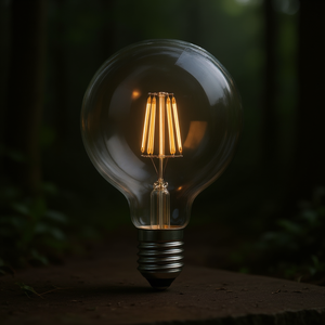 Bombilla LED Globo 6W E27, Iluminación Ambiental Ajustable, Estilo Filamento Decorativo - Product Image 3