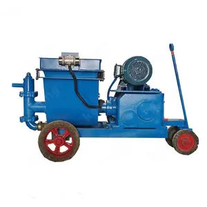 piston mortar plaster KHT series mortar plastering machine slurry pumping and spraying machine matched with air compressor