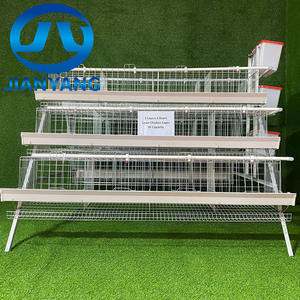 Gabbia per Batterie di Tipo A in Acciaio a Lunga Durata, Attrezzatura Automatica per Allevamento, Gabbia per Galline Ovaiole - Product Image 2