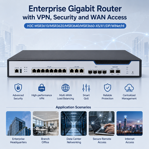 Router Gigabit Empresarial H3C MSR3610/MSR3620/MSR3640/MSR3660-XS/X1/DP/<span class=keywords><strong>WiNet</strong></span>/HI con VPN, Seguridad y Acceso WAN - Product Image 4