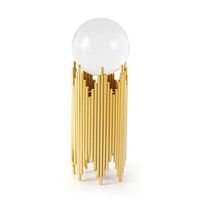 Décoration d'intérieur, boule de cristal de luxe, ornement en cristal, artisanat en fer forgé, ornements pour la décoration de la maison et du bureau