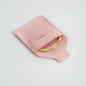Bolsa de Almacenamiento de Joyas Vinknde, 8x8cm, Bolsa de Regalo de Terciopelo con Solapa para Anillos, Embalaje para Adornos y Antigüedades - Product Image 4