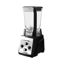 2200W zware professionele & huishoudelijke blender met 6 messen, variabele snelheid, hoge capaciteit, zuiver koperen motor, voedselverwerker