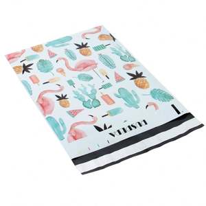 Customized Reusable <b>PE</b> Packaging T-Shirt Bags Express Courier Bags with Logos for Clothing - Product Image 3