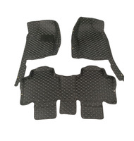 2025 offre compétitive 5D 7D tapis de sol de voiture de luxe imperméable à l'eau pressé à chaud PVC cuir matériaux modèle personnalisé pour Highlander Corolla