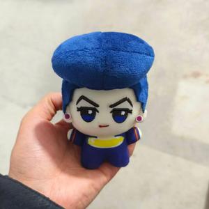Nuevos llaveros de peluche de anime de <span class=keywords><strong>Josuke</strong></span> <span class=keywords><strong>Higashikata</strong></span> con 2 diseños, de algodón PP, para bolso o mochila. - Product Image 1