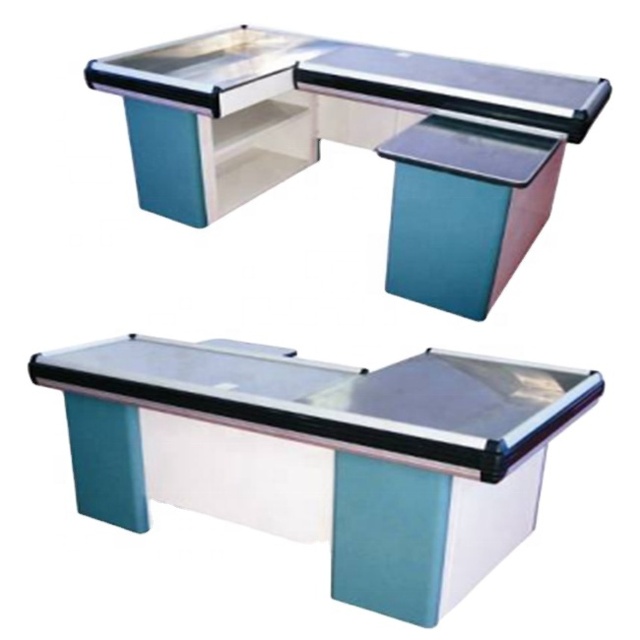 Supermarket Cashier Checkout Counter