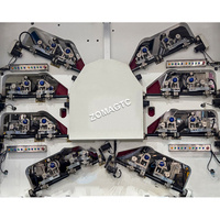 Presse sans engrenage automatique de machine d'impression de Flexo de moteur servo de 4 6 couleurs pour des sachets en plastique