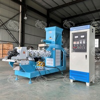 Machine de fabrication d'aliments pour poissons, moulin flottant pour aliments pour poissons, extrudeuse de granulés, Machine à vendre
