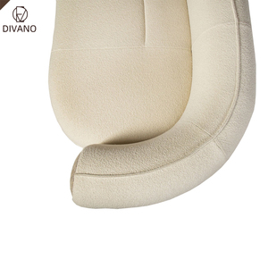 Sofá Moderno Retro Blanco de Estilo Italiano para Sala de Estar, Chaise Longue Suspendido de Lujo para el Hogar, Modelo DV-01-SUSPENC - Product Image 2