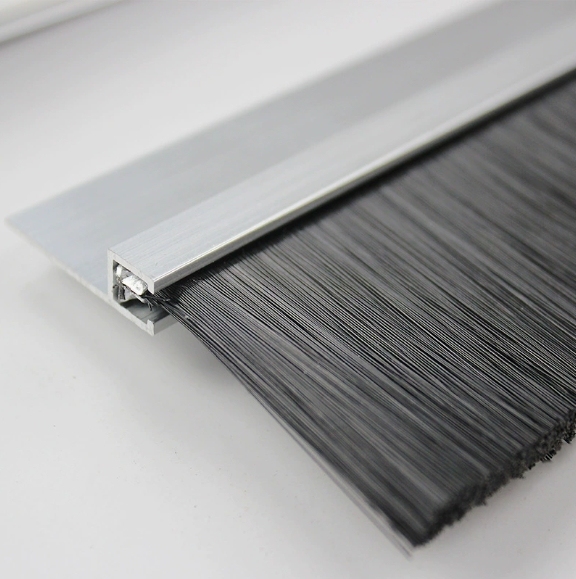 Industrial Sealing Brush Strip Nylon Bristle Material Machine Seal Brushes for CNC Machine Tools and Machining Centers Seal